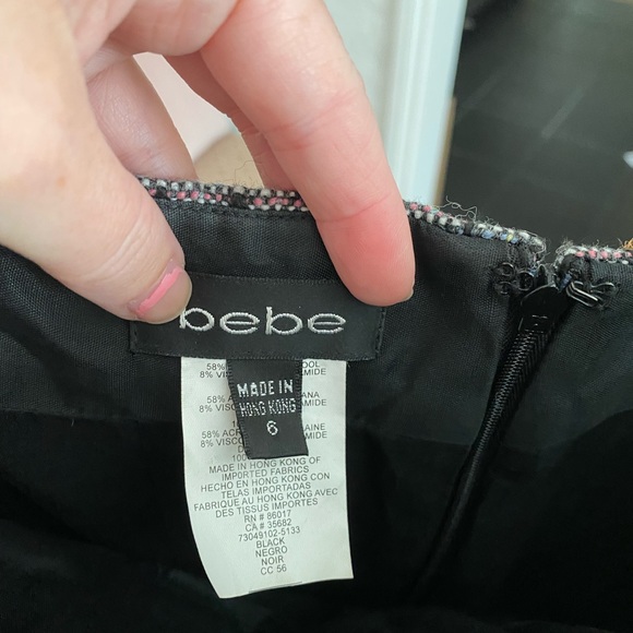 BEBE STRAPLESS DRESS AND JACKET - Picture 14 of 15